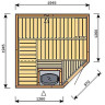 Сауна HARVIA VARIANT S1010 ольха S1010Al
